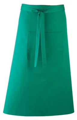 Produktbild von Premier Workwear PR158 | Barschürze Colours - 90 x 80 cm - Hauswäsche: bis 60 °C - Farbe: Emerald (ca. Pantone 341) - Größe: 90 x 80 cm
