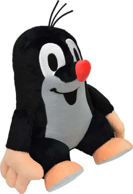 Produktbild von Kuscheltier Der kleine Maulwurf Sitzend 30 cm Schwarz, 44903D
