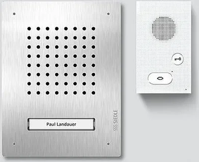 Produktbild von Siedle Audio-Set SET CLAB 850-1 E/W Siedle Classic Edelstahl/Weiß
