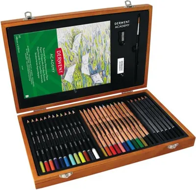 Obrázek produktu pro DERWENT 2300147 DERWENT Sketching Academy Bleistift-Set B, H, HB, 2H, 2B, 5H, 4H, 3H, 3B, 4B, 5B, 6B grau, 1 St.