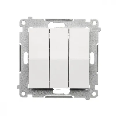 Obrázok produktu pre Kontakt-Simon DW31.01/11, Plast, Biela, IP20, 250 V, 10 A, 75 mm