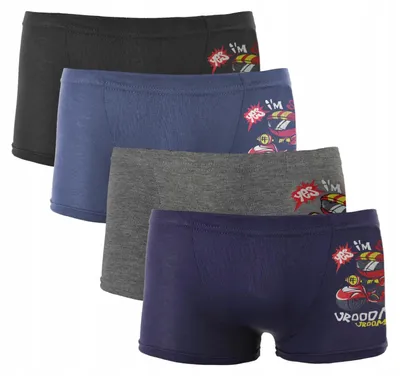Obrázek produktu pro Chlapecké spodní prádlo - boxerky, velikost 80 - sada 4 kusů - dětské boxerky - pro chlapce
