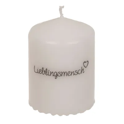 Produktbild von OOTB Stumpenkerze Lieblingsmensch