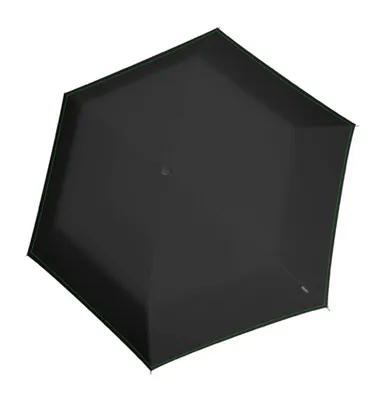 Produktbild von Knirps Taschenregenschirm Regenschirm U.200 Ultra Light Duomatic Neon Black schwarz