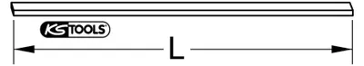 Produktbild von KS Tools Maurer-Bleistift, grün, H grün