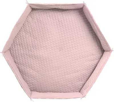 Produktbild von roba Laufgittereinlage 'roba Style', für 6-eckige Laufgitter, sichere Seitenpolsterung, rosa/mauve