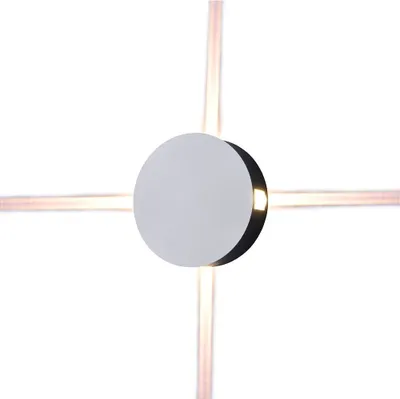 Zdjęcie produktu dla Kinkiet zewnętrzny V-TAC 4W LED IP65 Biała Okrągła VT-706 3000K 440lm