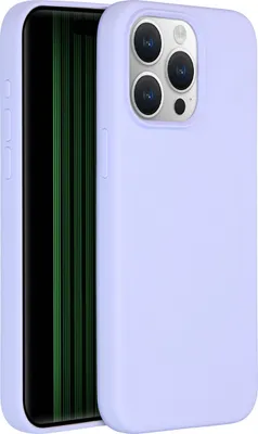Produktbild von Accezz Liquid Silikoncase iPhone 15 Pro Max - Violett