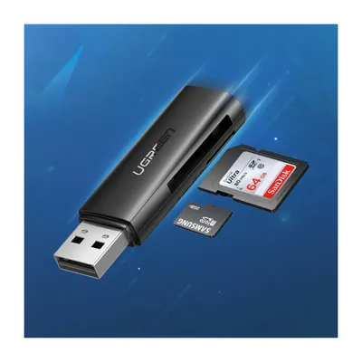 Immagine prodotto di Lettore di schede di memoria Tf/Sd Ugreen Cm264, Usb 3.0 (nero)