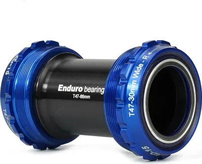Image de Enduro Bearings ABEC 3 boîtier de pédalier, BSA, 68/73mm, 24mm, rouge (BK-6034)