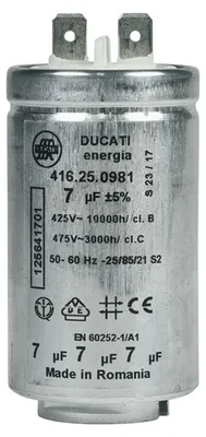 Produktbild von Electrolux 8581256417016 Kondensator 7µF 425/475V für Trockner