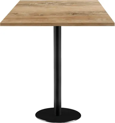 Produktbild von Hochtisch 70 x 70 cm – Modell Rom aus slowenischer Eiche
