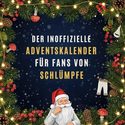 Produktbild von Der inoffizielle Adventskalender für Fans von Schlümpfe