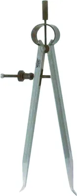 Produktbild von Vogel Germany Feder-Innentaster Stahl poliert Messbereich 150mm Vierkantschenkel