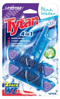 Zdjęcie produktu dla Tytan, Zawieszka do WC lawenda, 2 x 40g