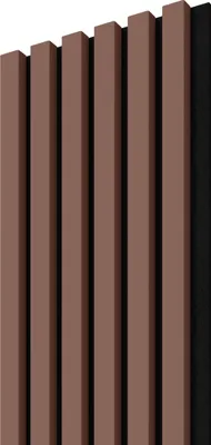 Immagine prodotto di STEGU Acoustic Line Pannelli acustici Legno 265x24,5 cm Terrakotta/Nero