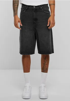 Image de Urban Classics 90's Heavy Denim Shorts noir délavé - 30