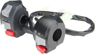 Image de Kit interrupteur de guidon gauche droite pour Kymco Agility Super 8 Vitality
