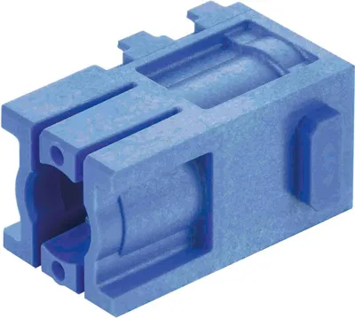 Produktbild von HARTING Han Domino Pneumatikmodul cube, großer Tab Stift- / Buchseneinsatz 1-polig Steckzyklen >=10000 - 1 Stück