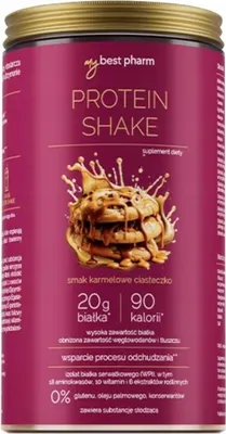 Produktbild von MyBestProtein Eiweißshake Karamell-Keks 450g