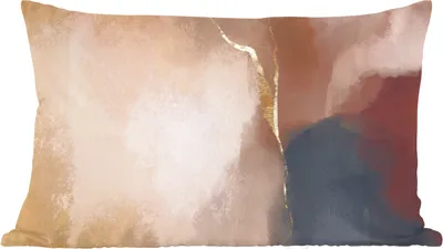 Produktbild von MuchoWow® Zierkissen Sofakissen Wohnzimmer Dekokissen 50x30 cm Abstrakt - Malerei - Pastell - Wohnzimmerdekoration - Polster mit Photo