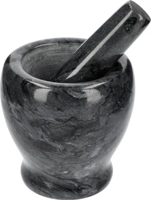 Produktbild von Browin Küchenmörser Aus Marmor, Schwarz, 10,5 Cm Durchmesser