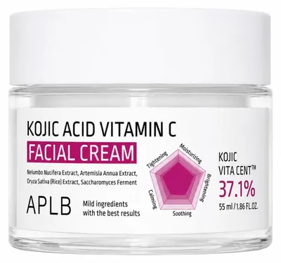 Obrázek produktu pro Pleťový krém APLB s kyselinou kojovou a vitamínem C