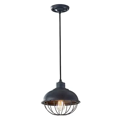 Productafbeelding van Elstead, hanglamp voor binnen, E27, antiek smeedijzer
