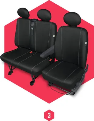 Produktbild von Sitzbezüge für Fiat Scudo II (06-16) Vorne 1+2 Autositzbezüge Schonbezüge