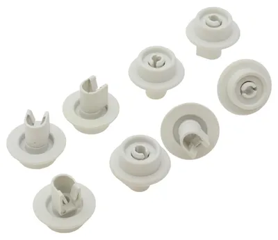 Immagine prodotto di Electrolux AEG Zanussi kit 8 ruote cesto inferiore lavastoviglie FAV ESF ESL ZWS