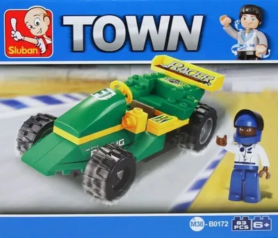 Obrázok produktu pre Sluban City Motors M38-B0172 Streetracer 63-Delig