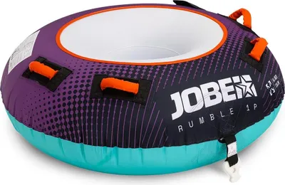 Produktbild von Jobe Rumble 1 Personen Funtube Towable Tube Reifen Boot Schleppring Ringo lila