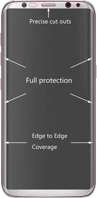 Produktbild von 2x Hybrid TPU Premium gebogene Panzerfolie Folie Schwarz für Samsung Galaxy S10 G973F 6.1 Zoll