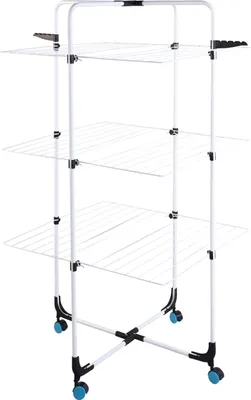 Immagine prodotto di Asciugatrice verticale Excellent Houseware, metallo, 69x69x132,5 cm, bianco