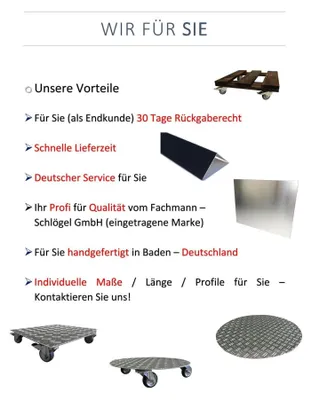 Produktbild von Schlögel Winkel Ral9010 Reinweiß 1mm Alu 1000mm-80x80mm-90 Grad