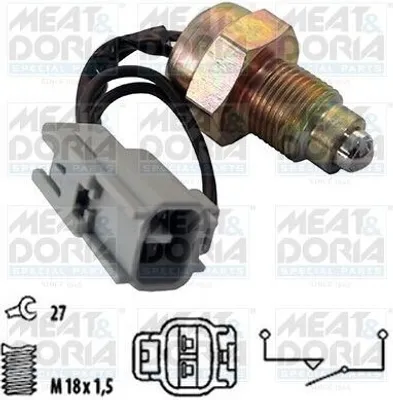 Produktbild von MEAT & DORIA Rückfahrschalter 36057 für TOYOTA Yaris Schrägheck (P9)