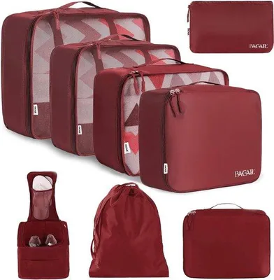 Produktbild von Famanu Packwürfel Set 8-teilig - Kofferorganizer für Reisen