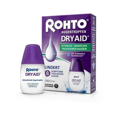 Produktbild von Rohto® Dry Aid® Augentropfen Schutz & Pflege für Ihre Augen Japan