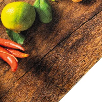 Produktbild von vidaXL Küchenteppich Waschbar Gewürze 60x300 cm Samt