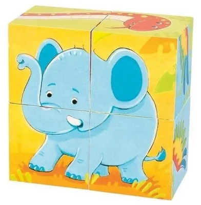 Obrázok produktu pre Goki 57434, 4 kusov, Zvieratá, 2 rok / roky
