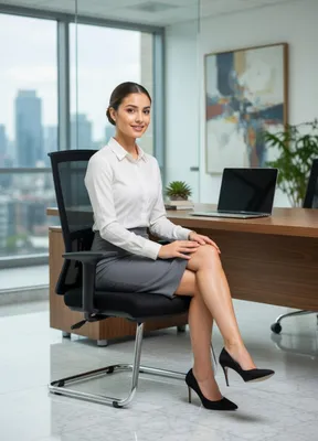 Produktbild von Komfortabler Bürostuhl Für Büro Homeoffice Mit Einstellbaren Armlehnen