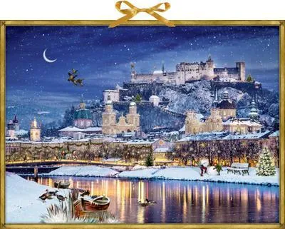 Immagine prodotto di Panoramica invernale della città