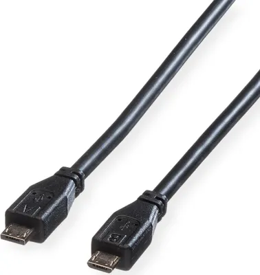 Immagine prodotto di Cavo USB 2.0 ROLINE, Micro USB A ST - Micro USB B ST, 1,8 m