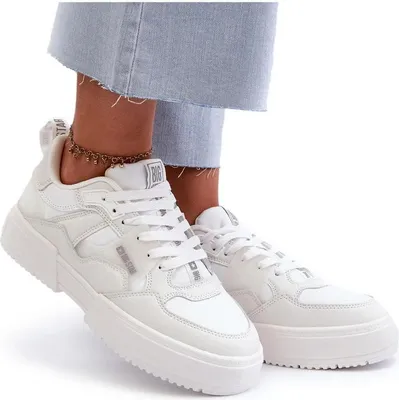Produktbild von Leichte Damen-Sneaker Big Star NN274322 Memory Foam System Weiß 37