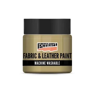 Produktbild von PENTART Stoff- & Lederfarbe, 50 ml, Hellbraun