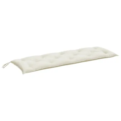 Obrázok produktu pre vidaXL Vankúš na záhradnú lavičku Melange cream 150x50x7 cm látka