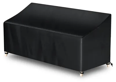 Obrázok produktu pre Poťah na záhradnú lavičku, vodeodolný, 420D polyester, rozmery 175x85x65/90 cm