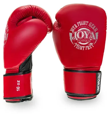 Produktbild von Joya Thycoon Kickboxhandschuhe - Rot/Silber - 14 oz.
