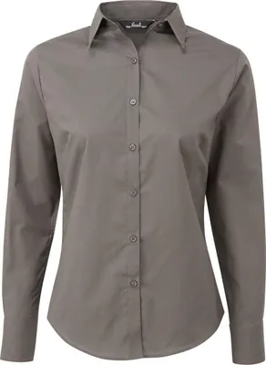 Immagine prodotto di Premier - Camicia da donna a maniche lunghe PC5632 (42 IT) (Grigio scuro)