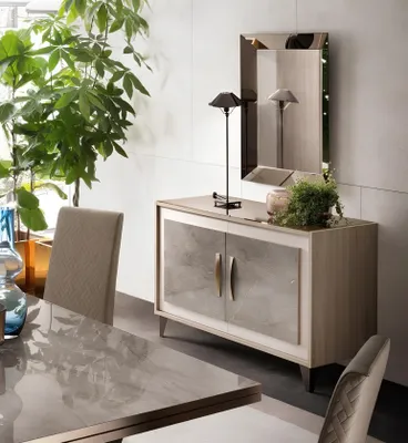 Zdjęcie produktu dla Designerska komoda z szufladami Komoda z drewna Kredens Konsola Szafki meblowe